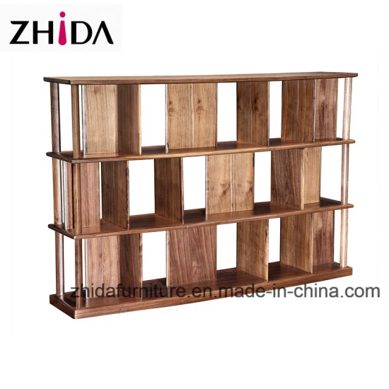 china light walnut bookshelve wholesalers China Factory