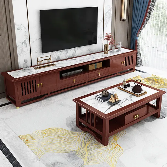 china light walnut tv console wholesalers