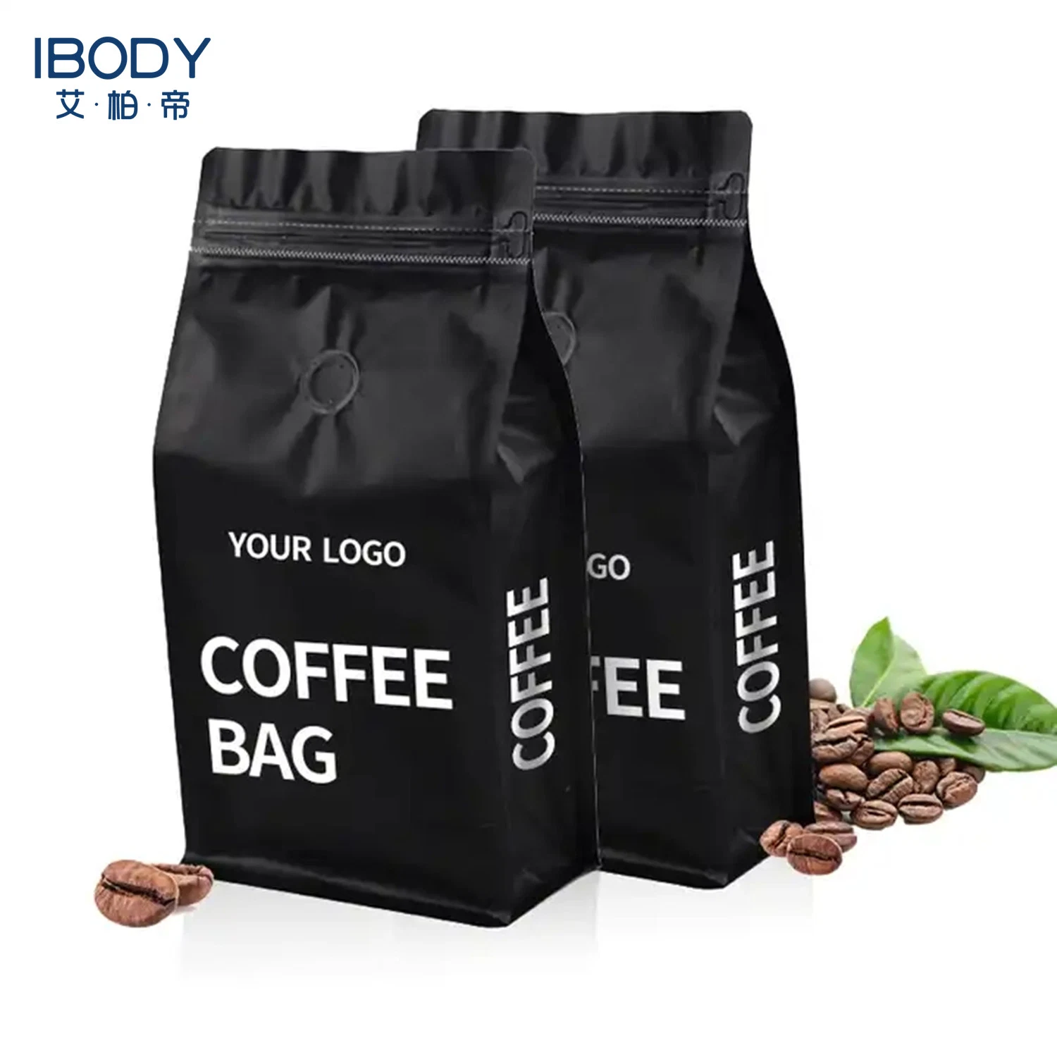 china matte black coffee bags wholesale