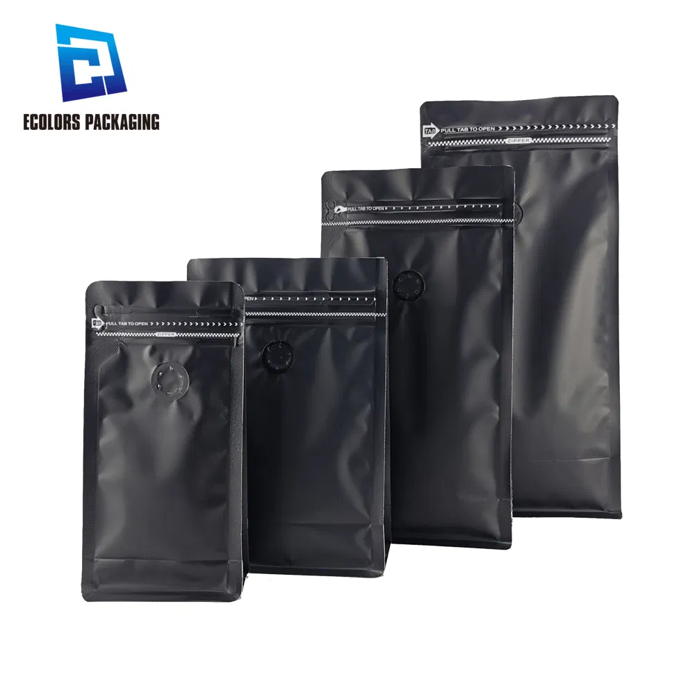 china matte black coffee bags wholesale
