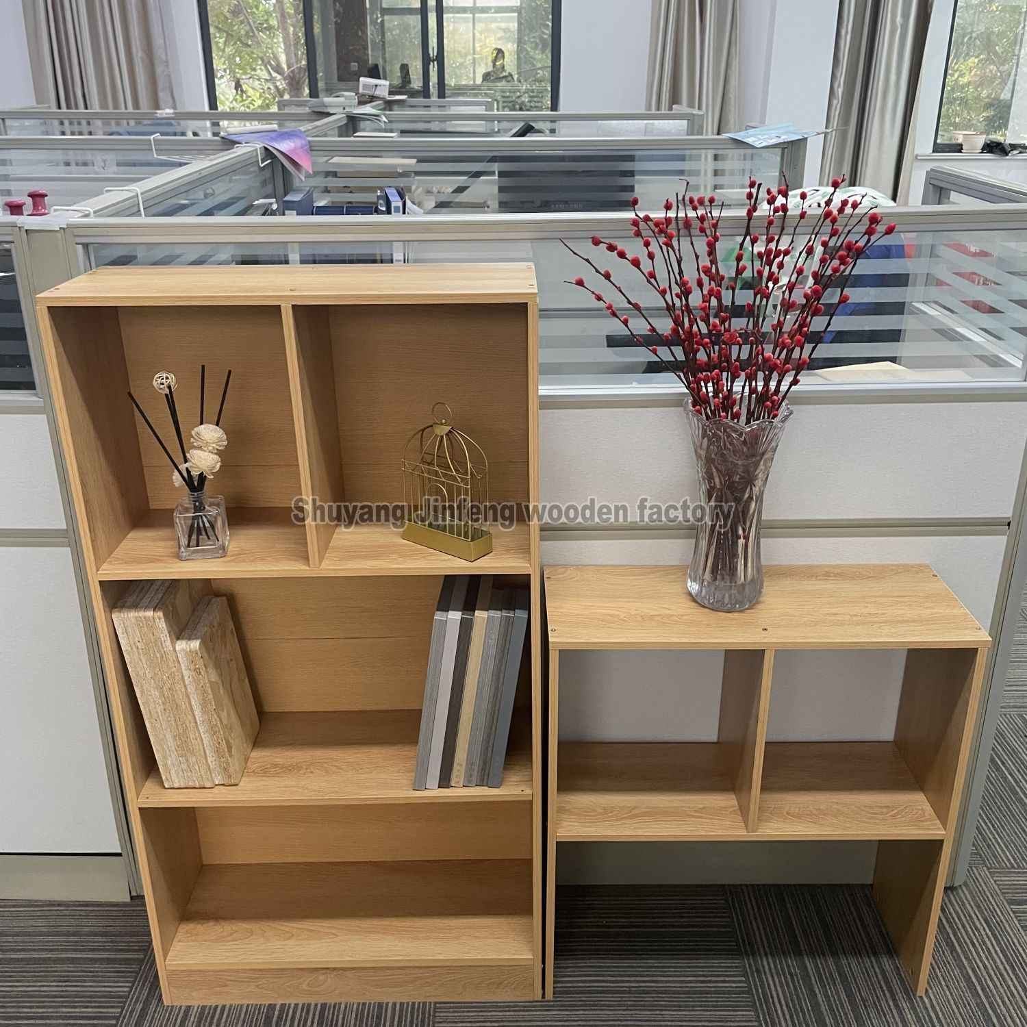 china mdf wood bookcase wholesale