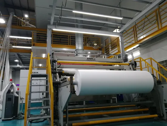 china melt blown fabric production line