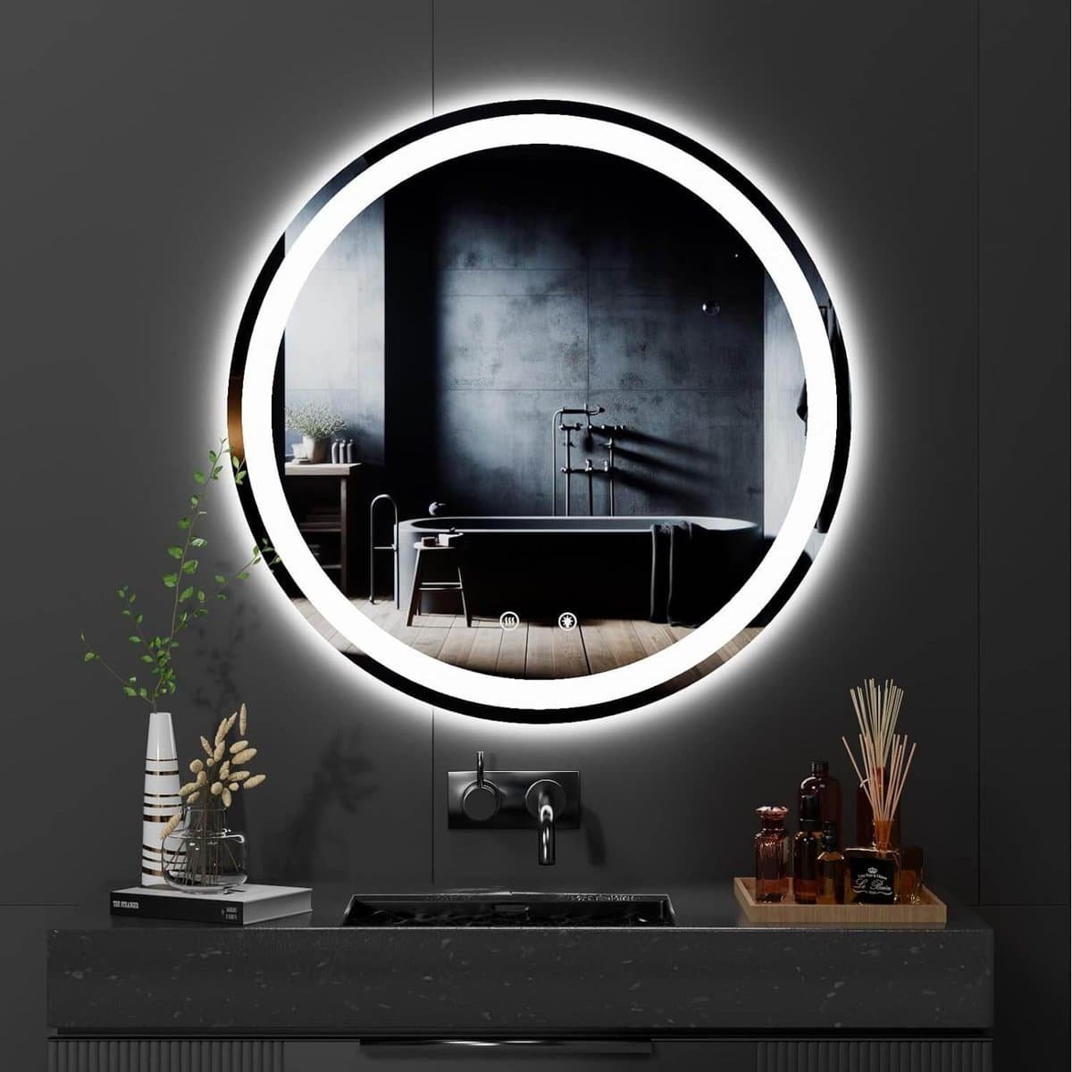 china modern round backlit light company