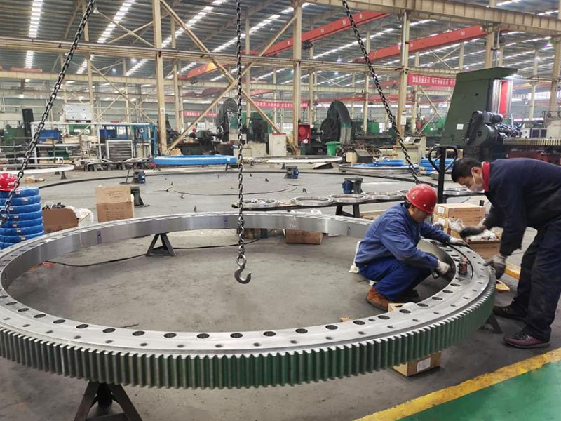 china nickel-plated slewing bearing company