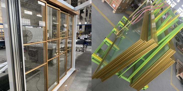 china paint glass door wholesale