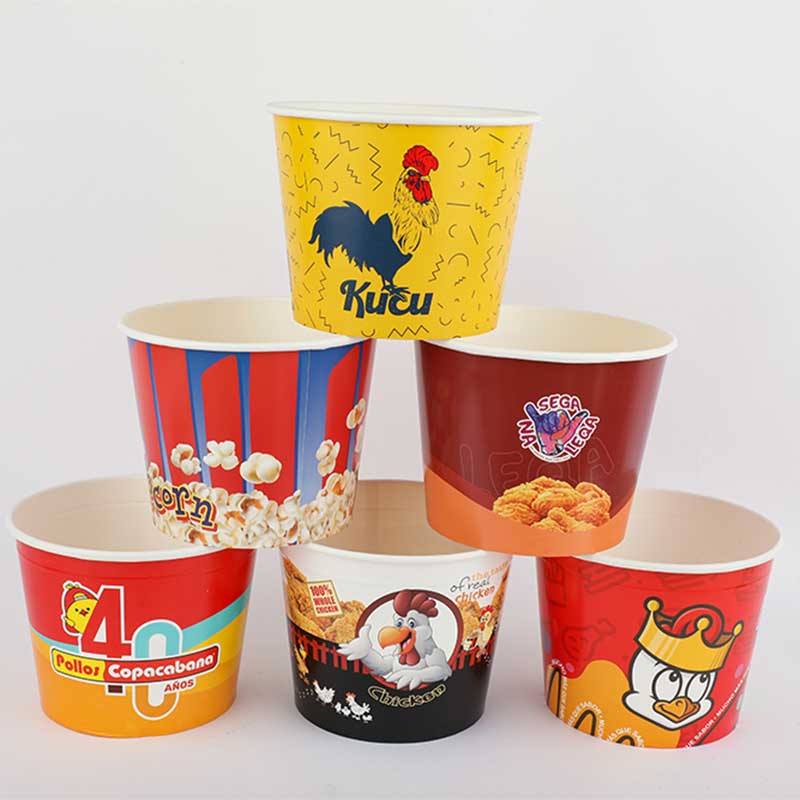 china paper bucket for chicken company China Factory