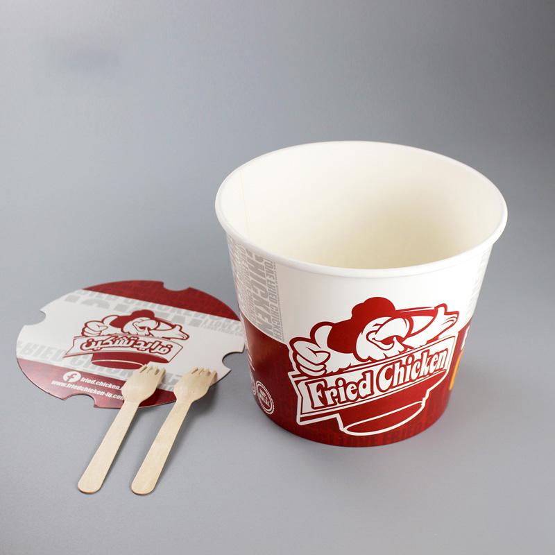 china paper bucket for chicken company