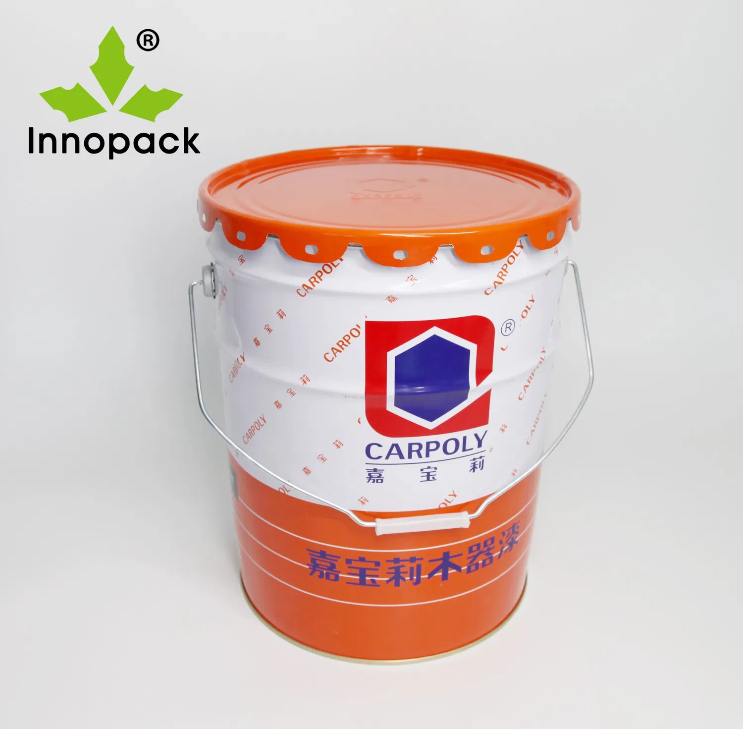 china paper bucket with lid company