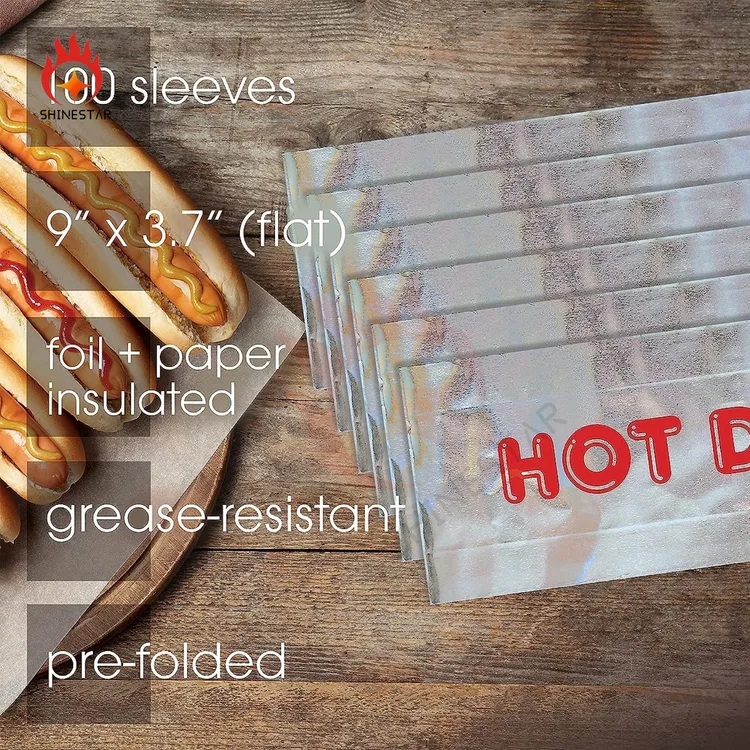 china paper hot dog sleeves company