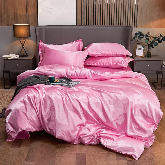 china pinkish purple color bedding company