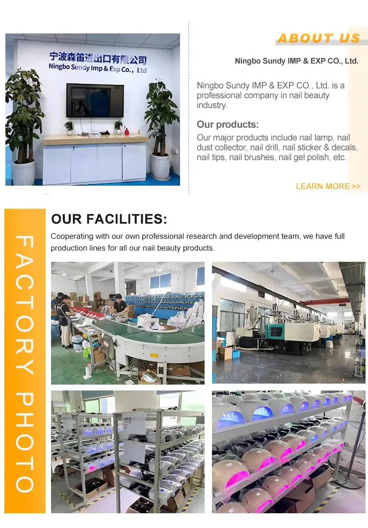 china professional gel nail lamp company