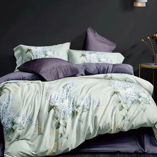 china purple green color bedding company China Factory