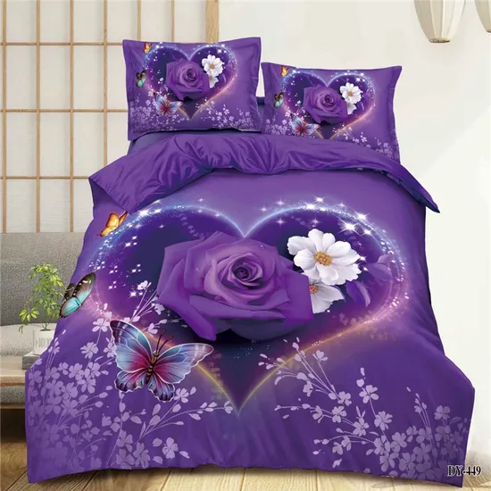 china purple green color bedding company