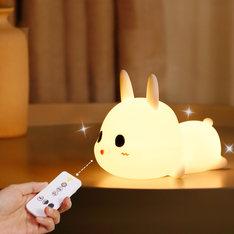 china rotatable rabbit led night light wholesalers