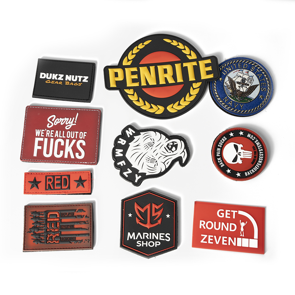 china rubber patches for hat wholesale China Factory