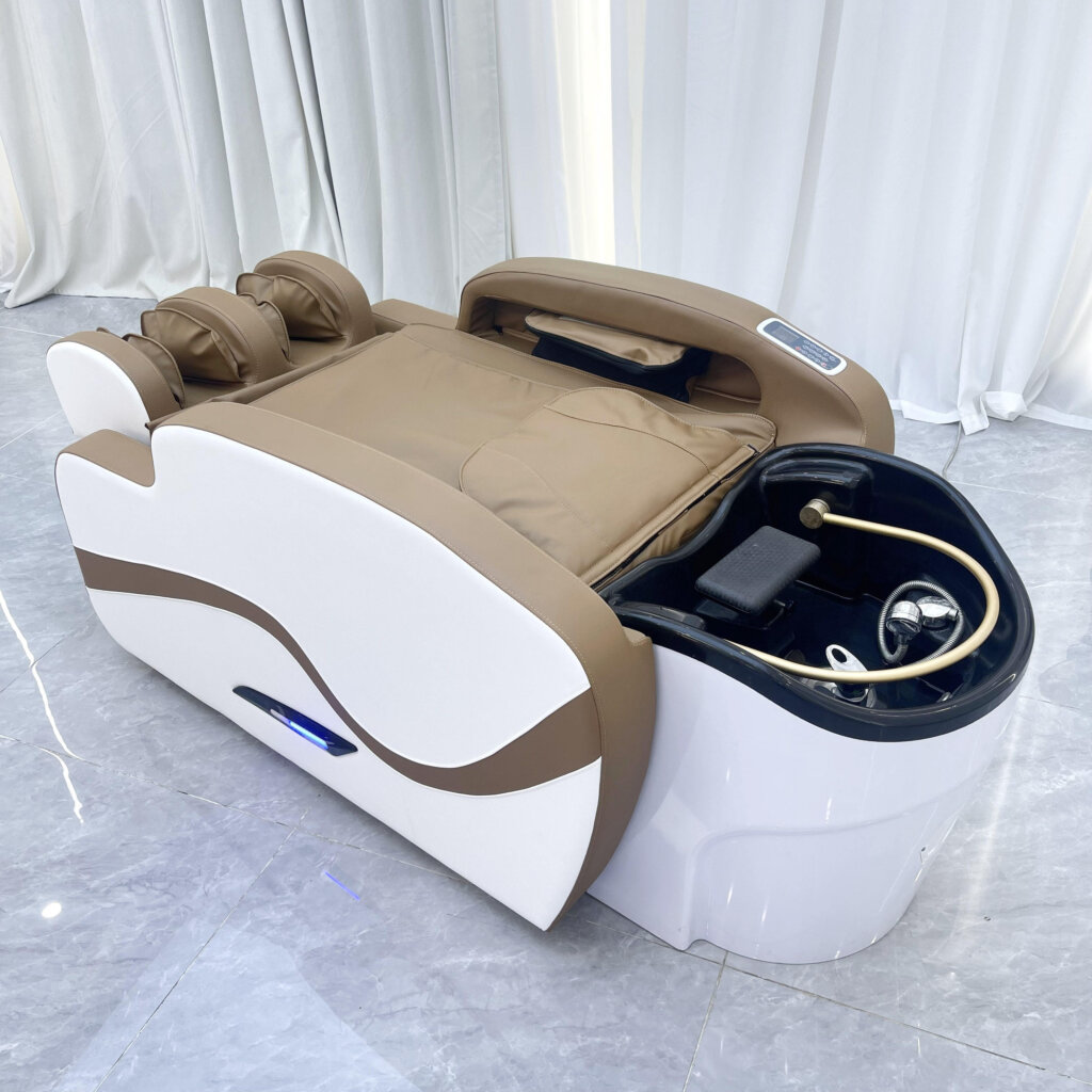 china shampoo bed with shiatsu massage company China Factory