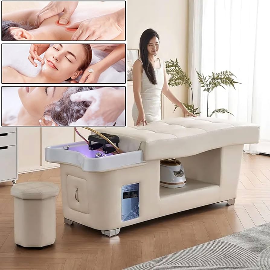 china shampoo bed with shiatsu massage company
