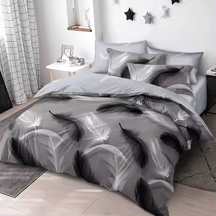 china solid gray color bedding company