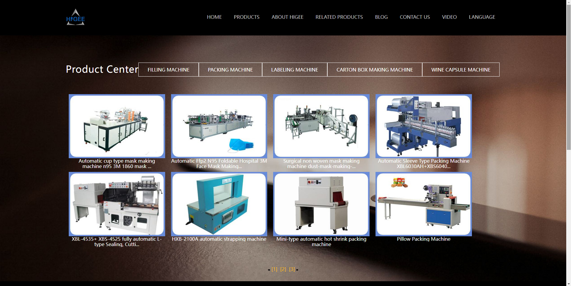 china solid species packing machine company