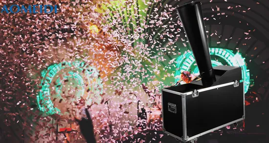 china stage confetti cannon wholesaler