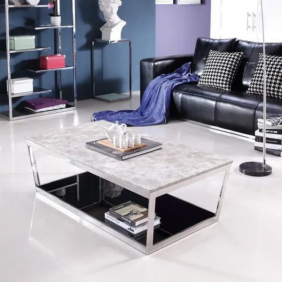 china stainless steel center small table wholesale