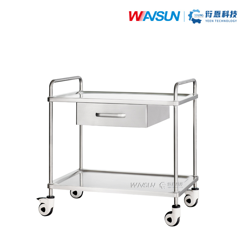 china stainless steel dressing trolley wholesale