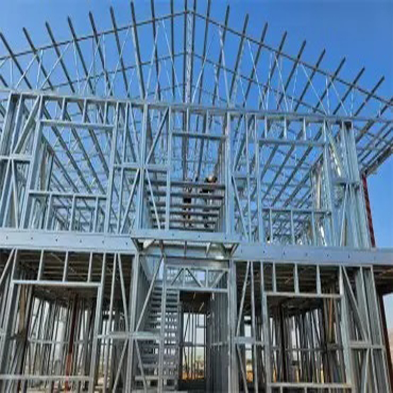 china steel structure villa wholesale