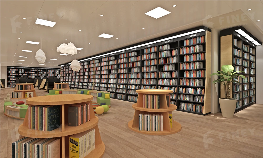 china tea room with book shelves wholesale