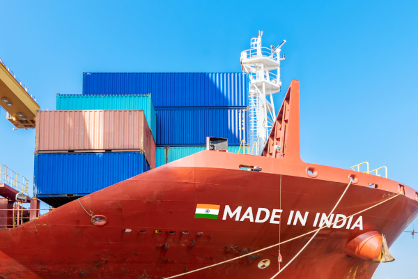 china to india shipping company
