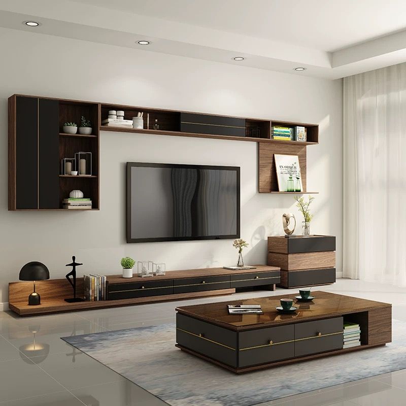 china tv cabinet with storage shelves wholesalers China Factory