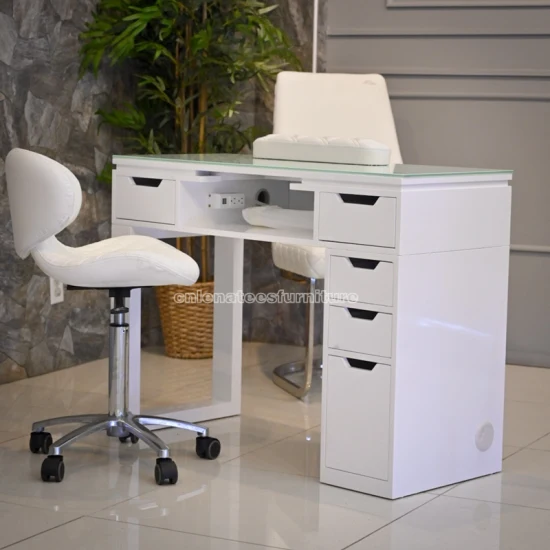 china vented nail table with drawers company