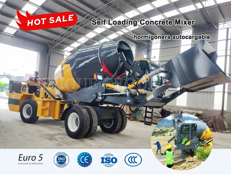 china volumetric concrete mixer for sale company