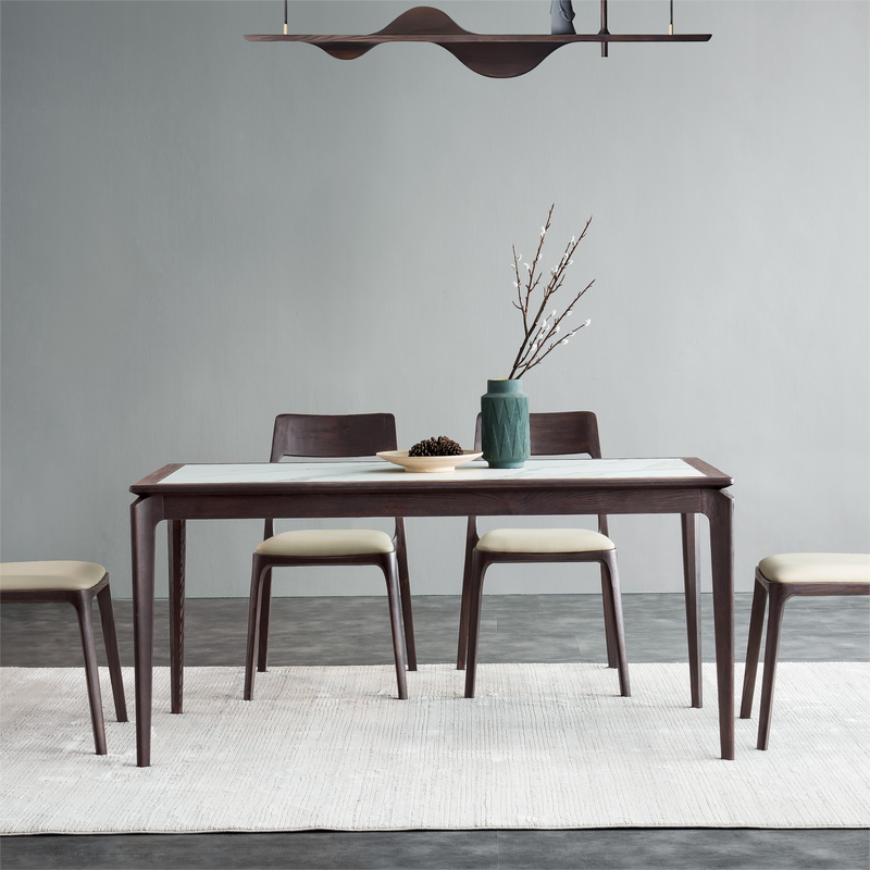 china walnut base trim dining table company