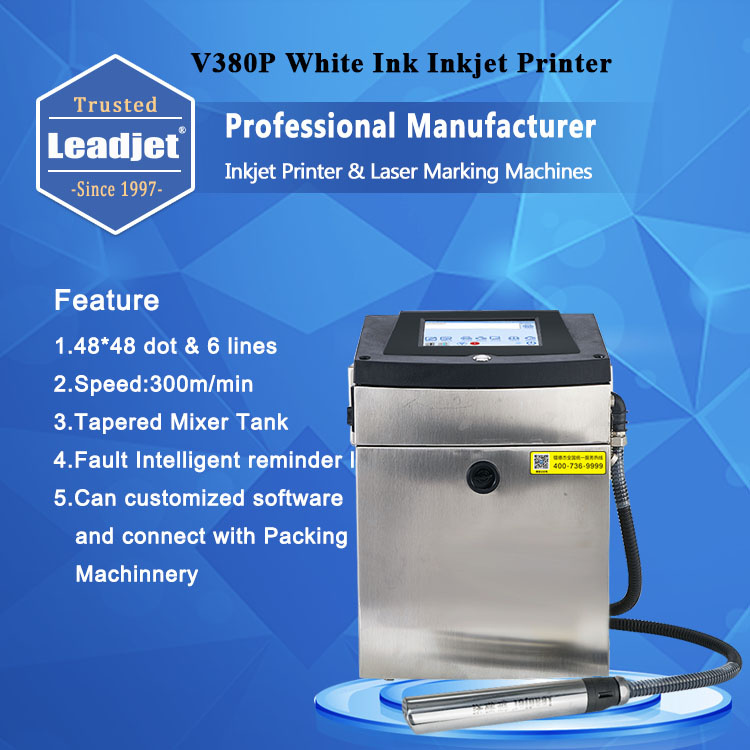 china white ink coding machine company China Factory