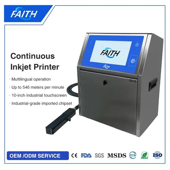 china white ink continuous inkjet printer company