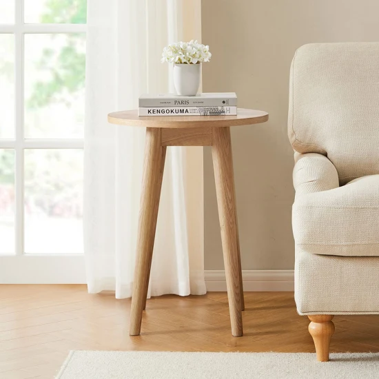 china white oak side table wholesalers