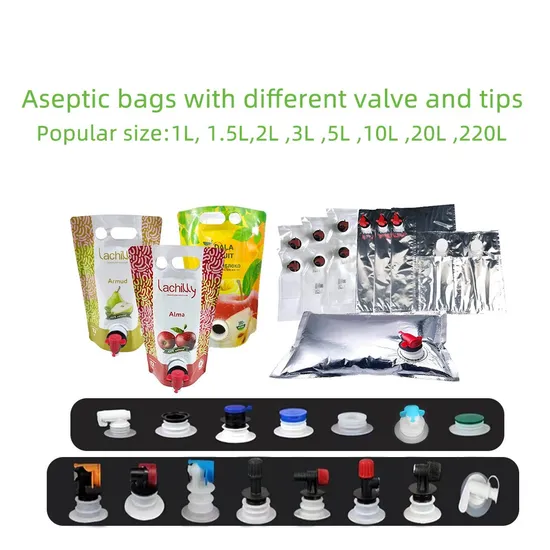 china wine pouch with valve wholesale