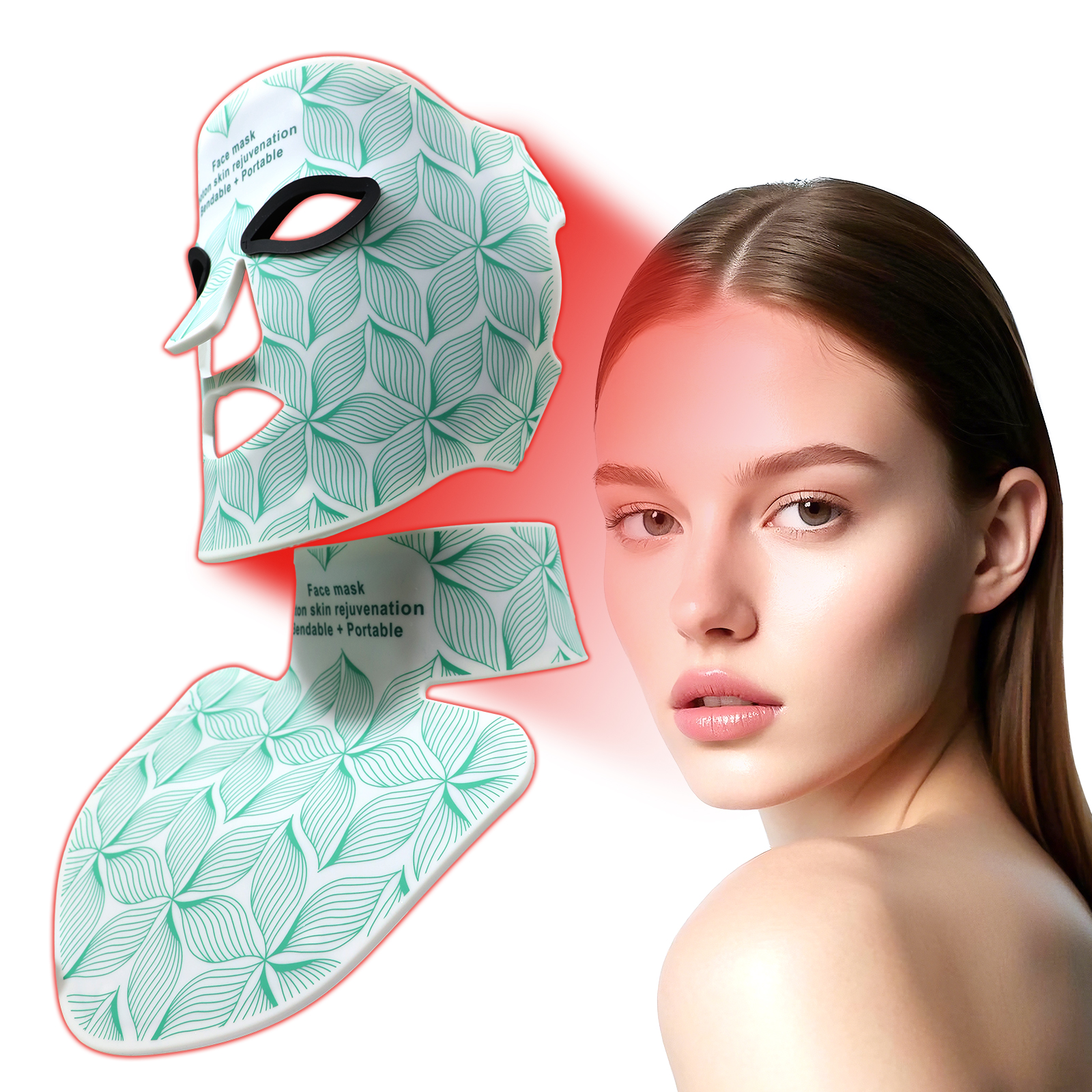 china wireless led face mask wholesale