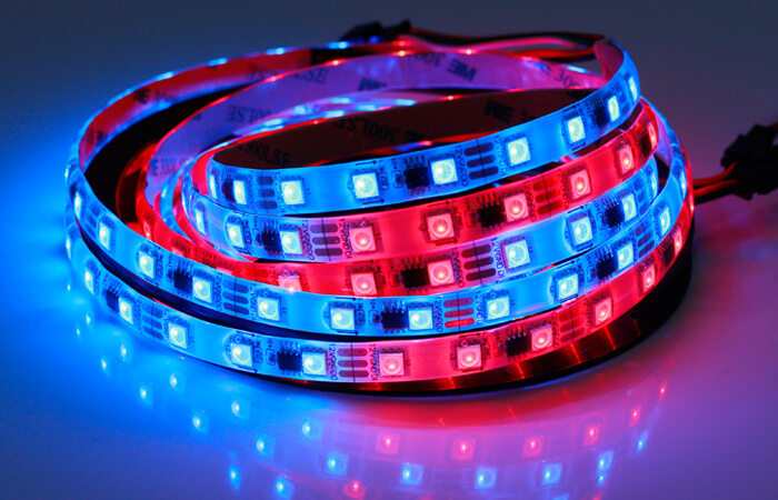 china ws2811 magic pixels led strip company