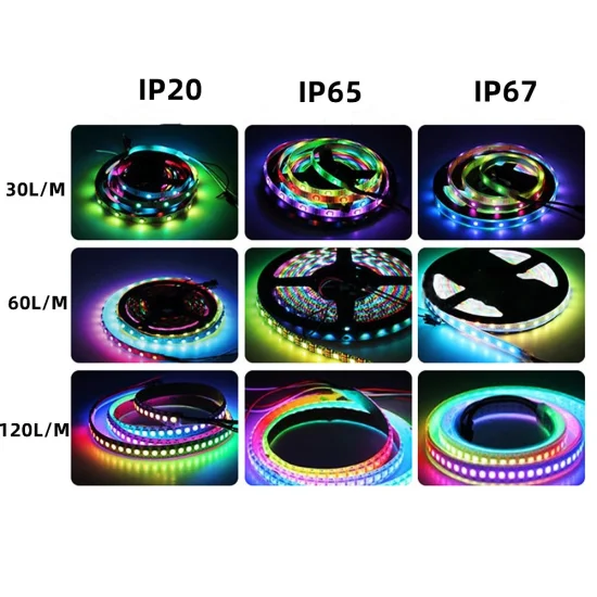 china ws2811 magic pixels led strip company