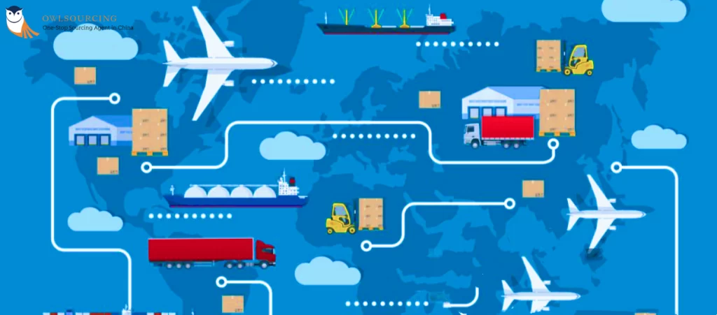 common shipping options for large wholesale orders from china