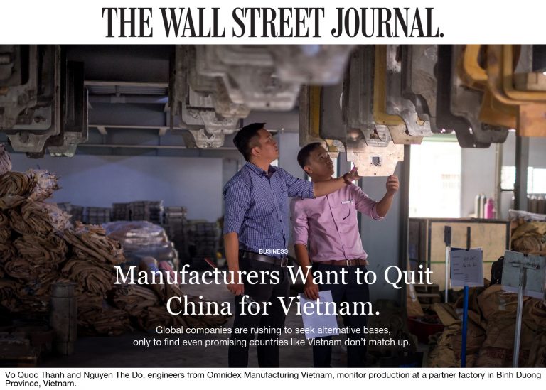 companies leaving china for vietnam