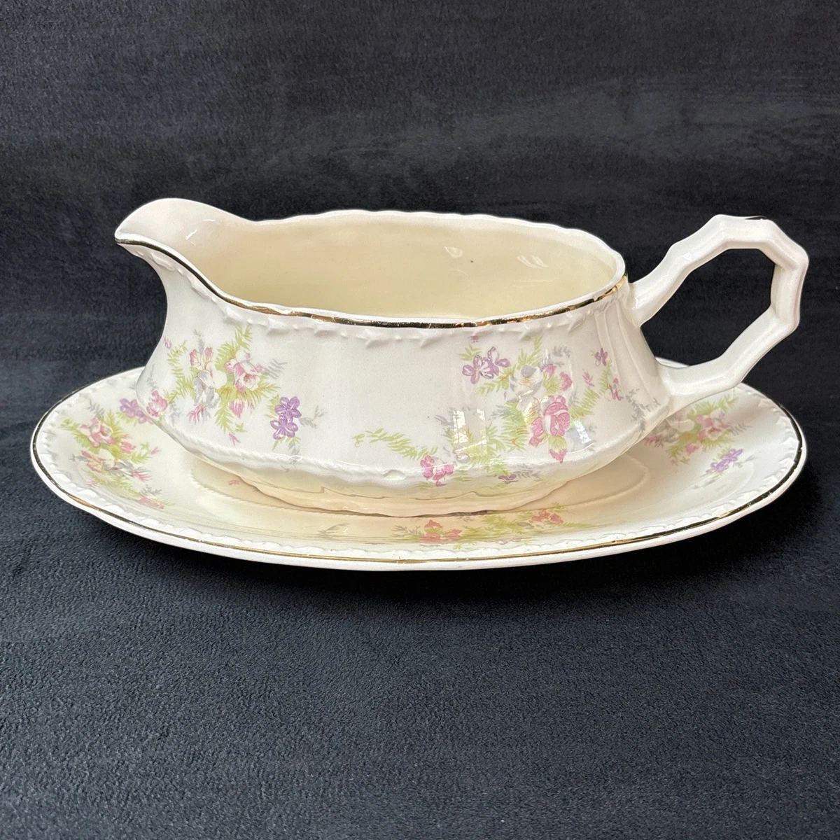 crooksville china company spring blossom