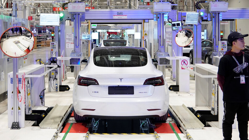 does tesla source parts from china China Factory
