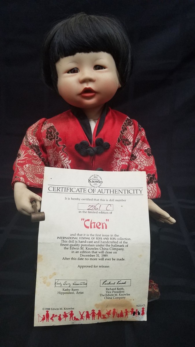 edwin m knowles china company dolls