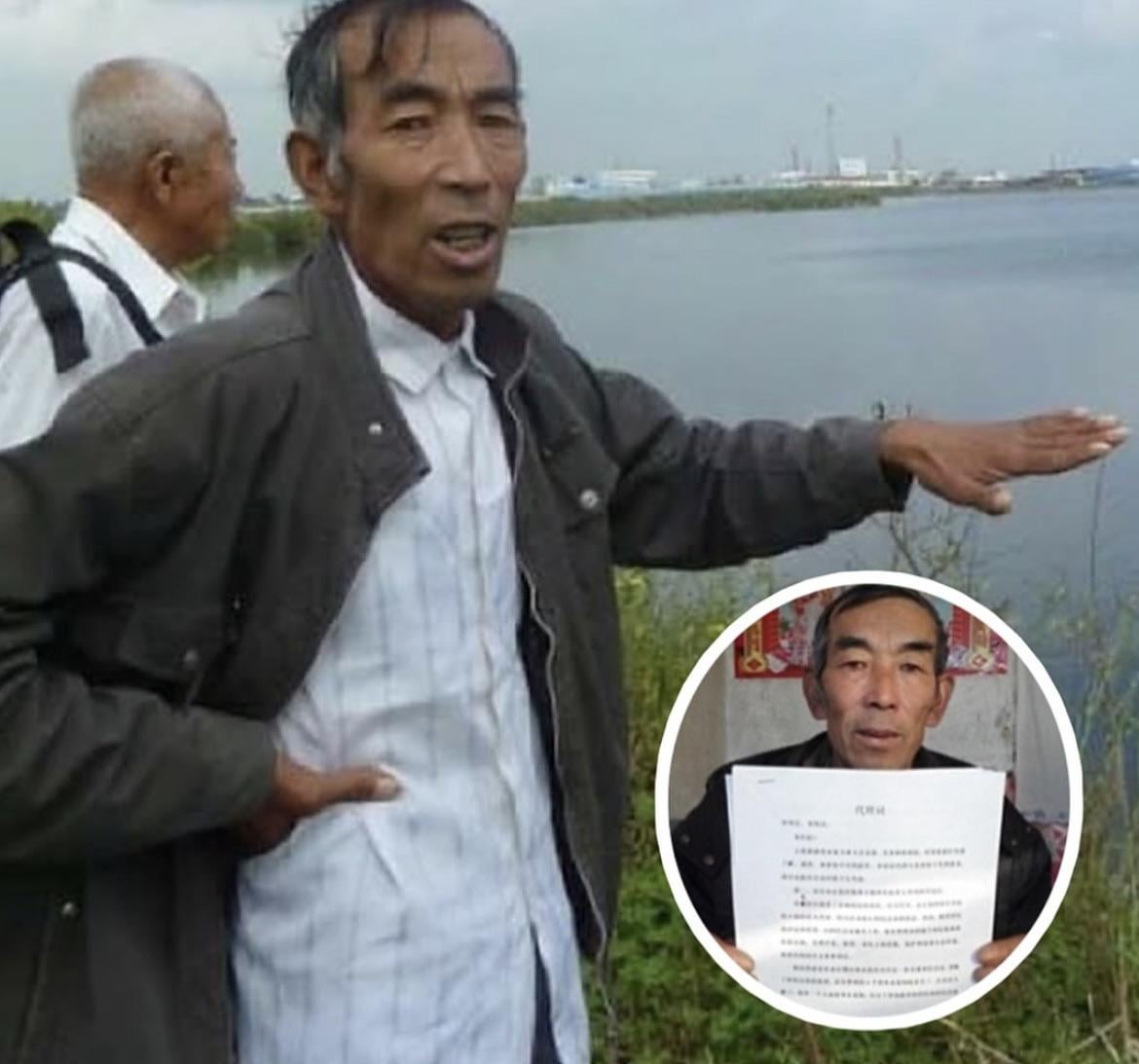 farmer in china sues chemical company