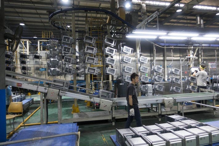 how us companies get good produced in china