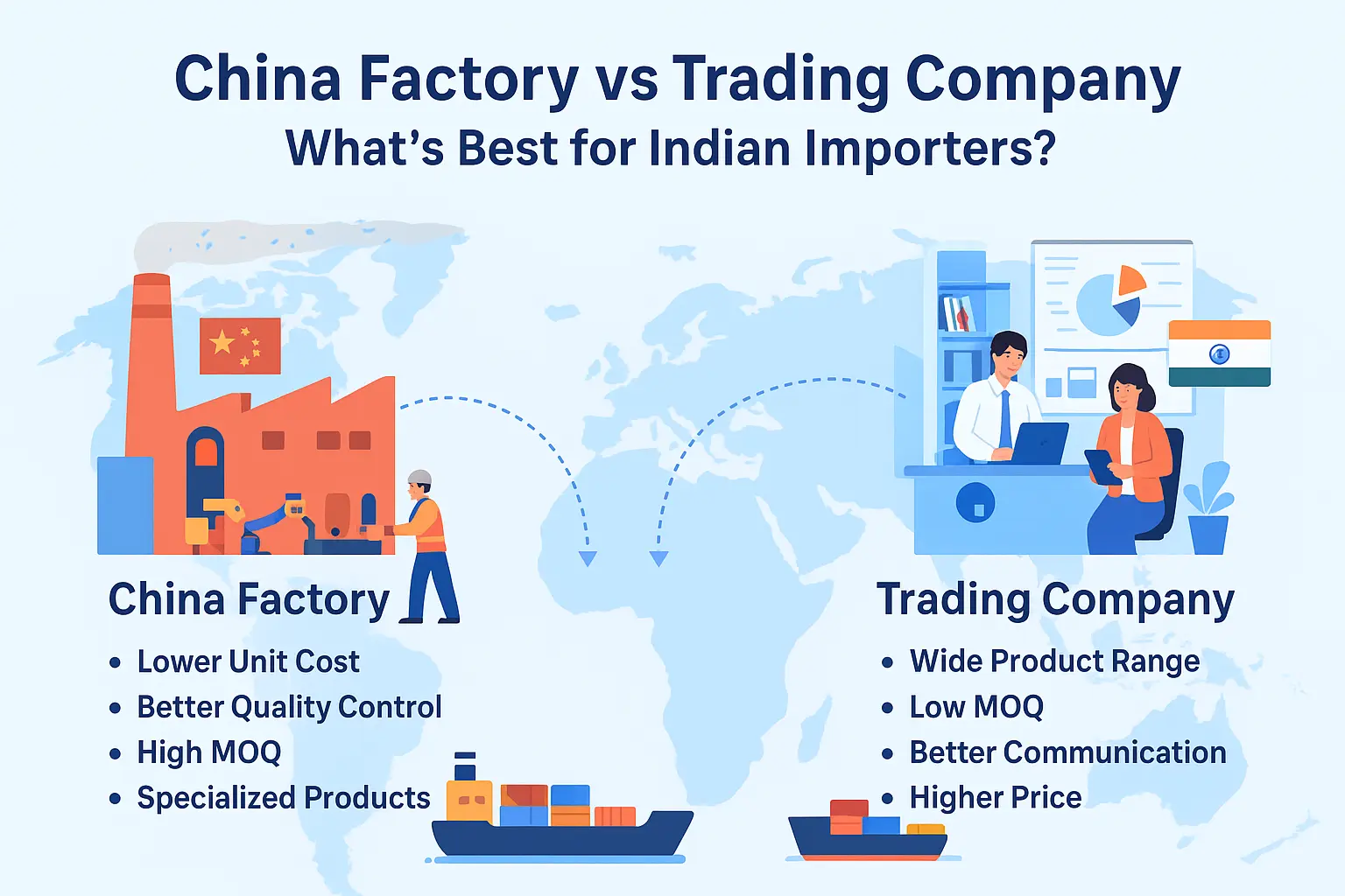 indian companies importing from china