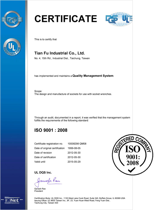 iso 9001 certified companies china