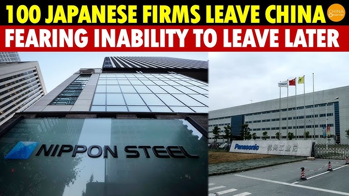 japan companies leaving china